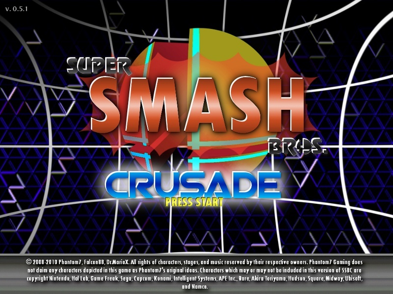 Viewing Super Smash Bros. Crusade -  Freeware Downloads