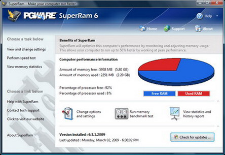 PGWare SuperRam v6.10.4.2010 Portable