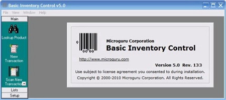 Basic Inventory Control v5.0