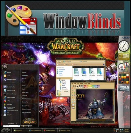 WINDOWBLINDS XP, WINDOWBLINDS STYLES, WINDOWBLINDS THEMES
