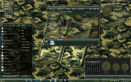 Camouflage Theme For Windows 7