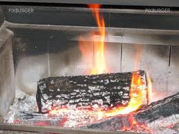 feu de cheminee