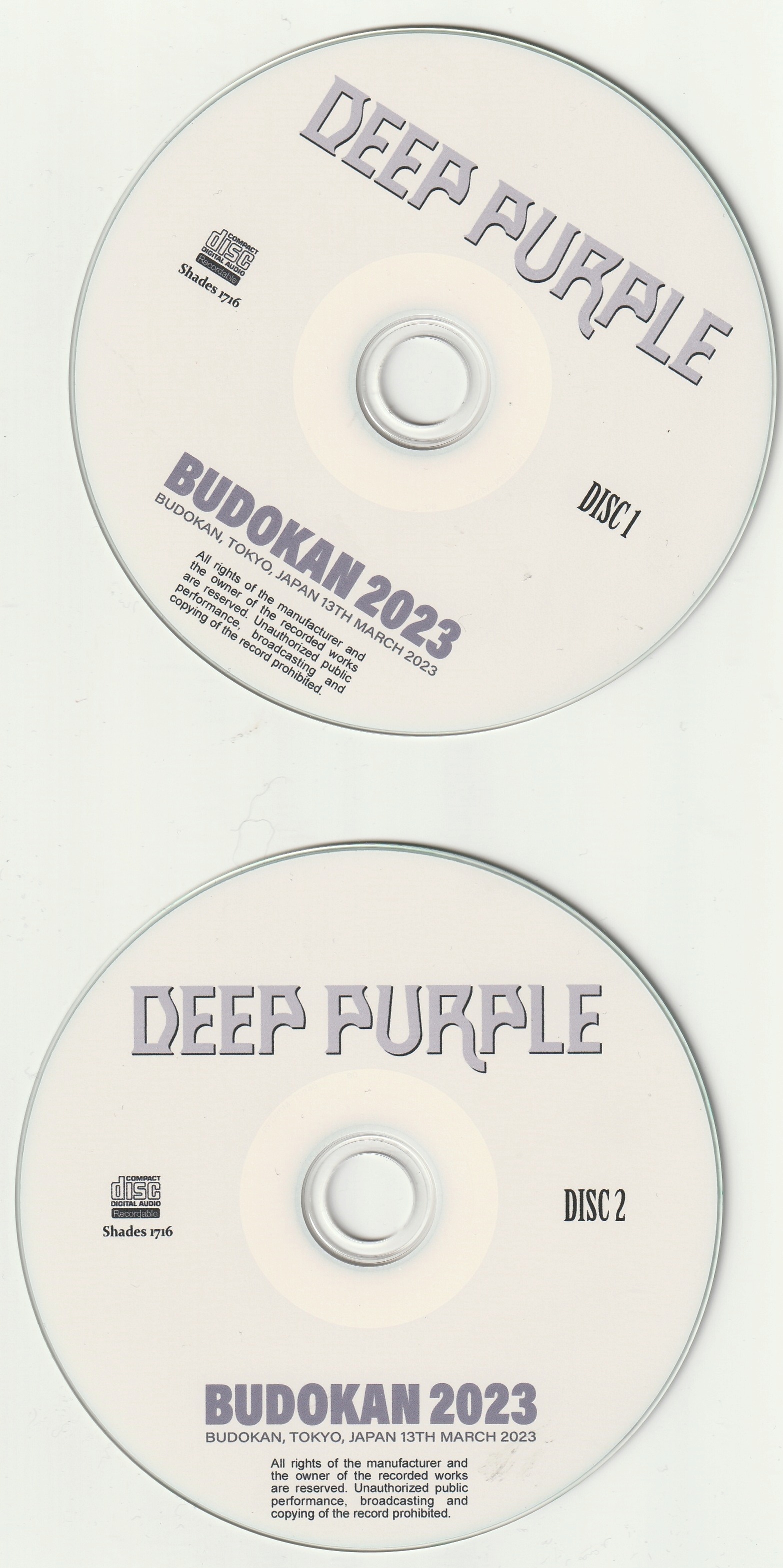 DEEP PURPLE UNLEASHED JAPAN 2023 ロンＴ XL | 品質一番の